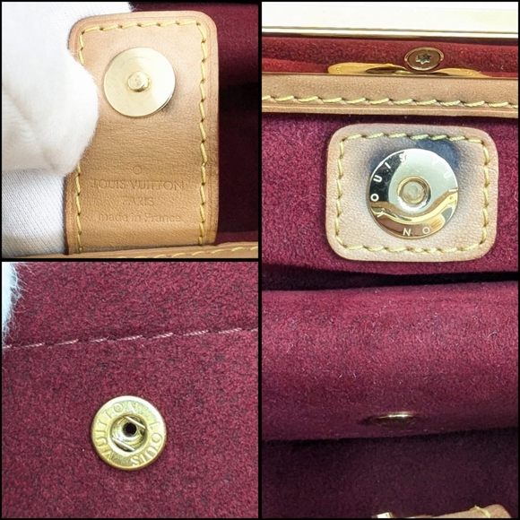 ✨️💎EXCELLENT CONDITION, Authentic Louis Vuitton Judy Pm White Multicolor - Picture 16 of 16